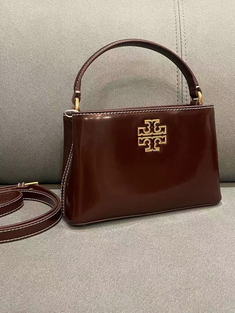 YSL-Inspired Envelope Chain Bag in Burgundy