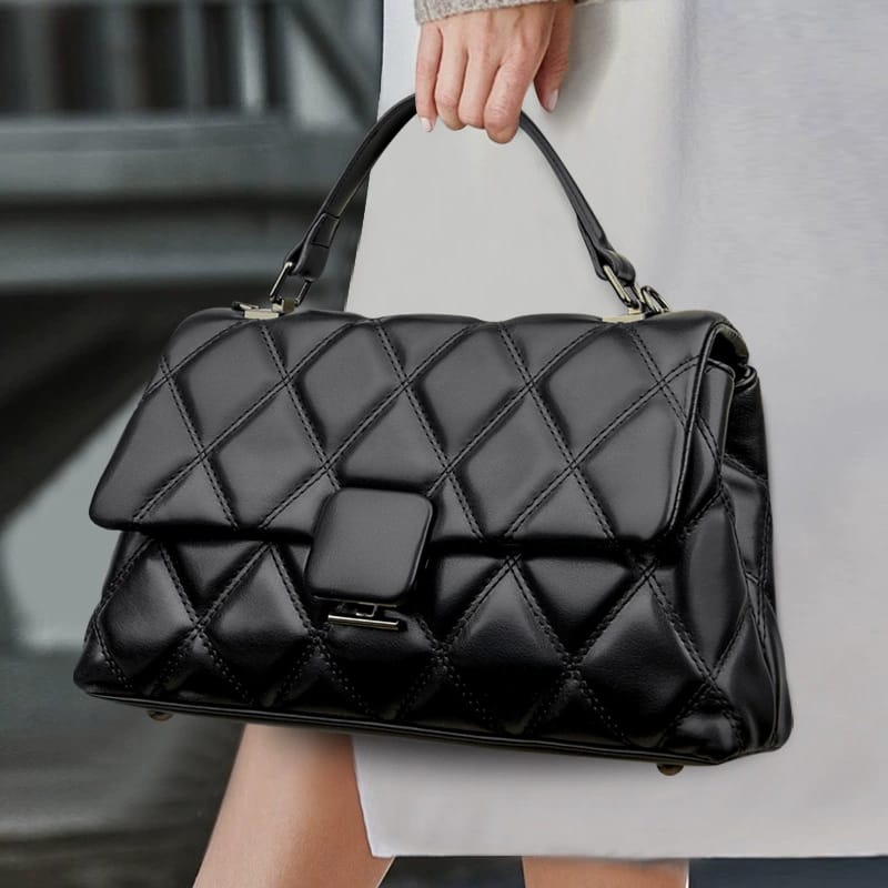 Fendi-Inspired Peekaboo Mini Bag in Brown